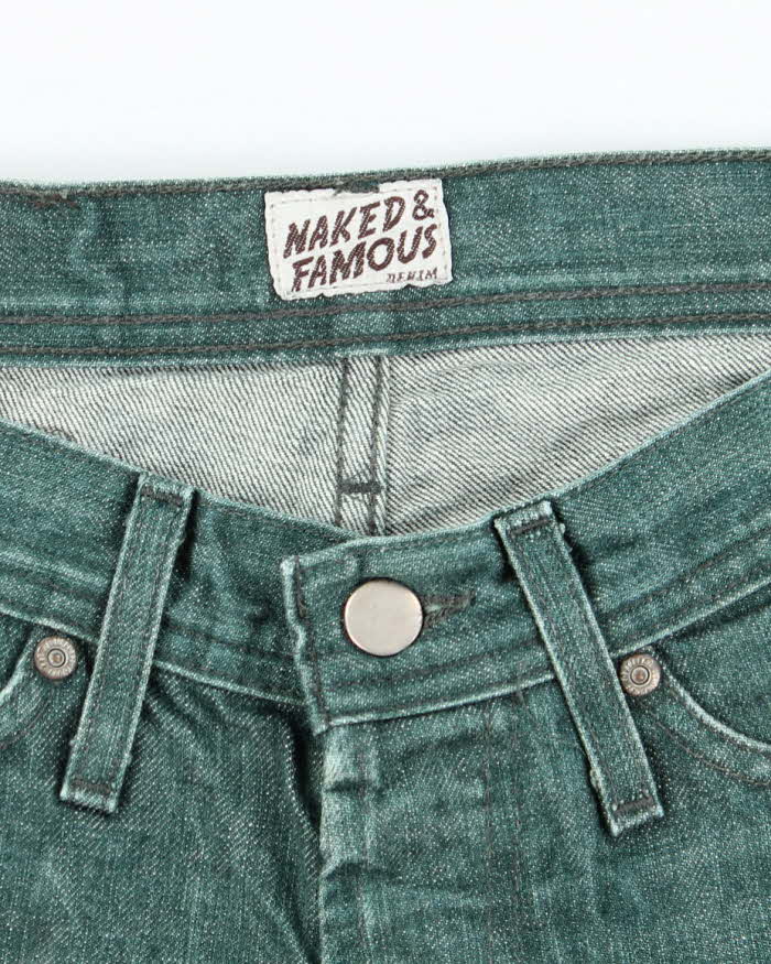 Vintage Naked &amp; Famous Selvedge Denim Shorts - W28