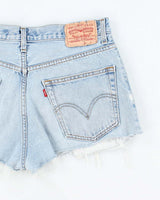 Vintage 00s Levi's Light Wash Denim Shorts - W32