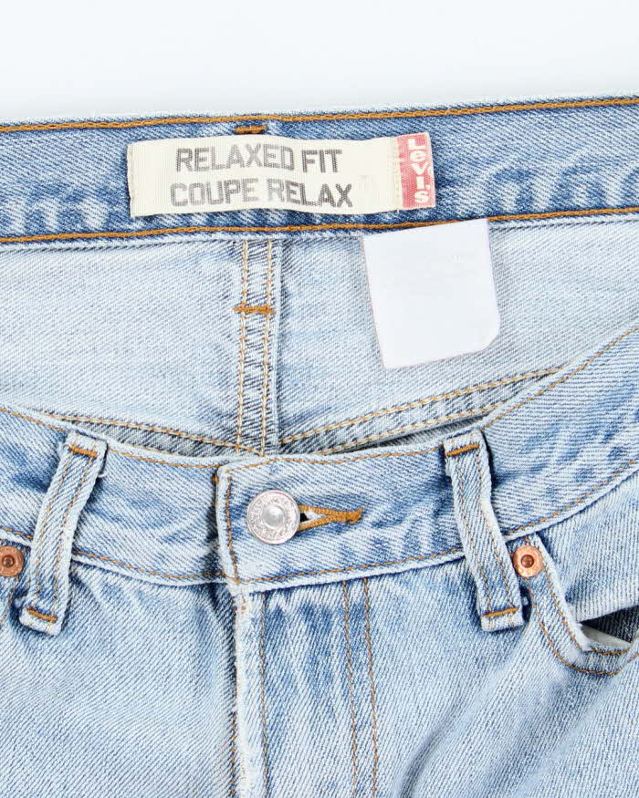 Vintage 00s Levi's Light Wash Denim Shorts - W32