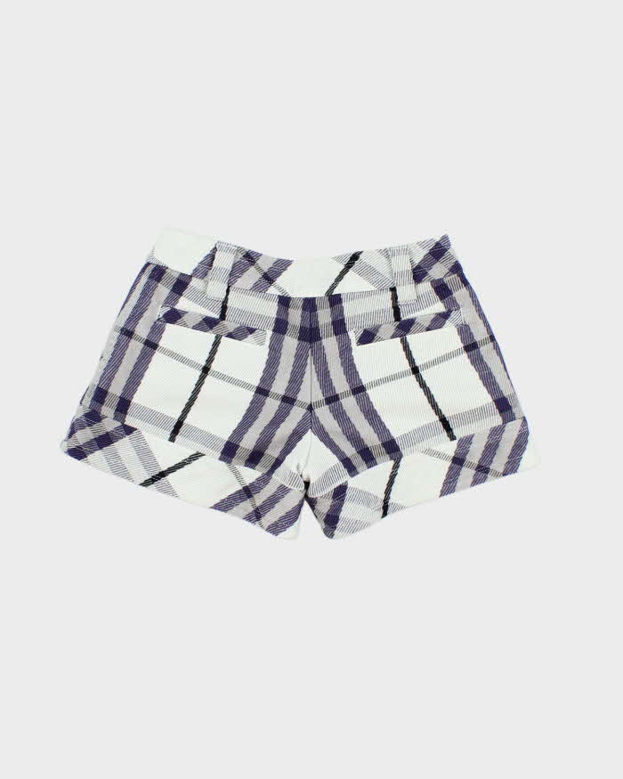 Vintage Burberry Blue Label Check Shorts - W27