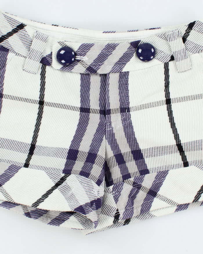 Vintage Burberry Blue Label Check Shorts - W27