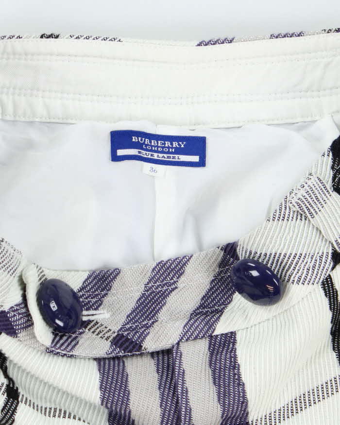 Vintage Burberry Blue Label Check Shorts - W27