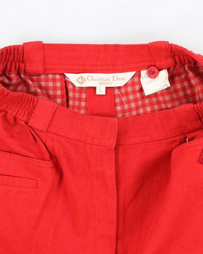 Vintage 80s Christian Dior Sports Shorts - XS