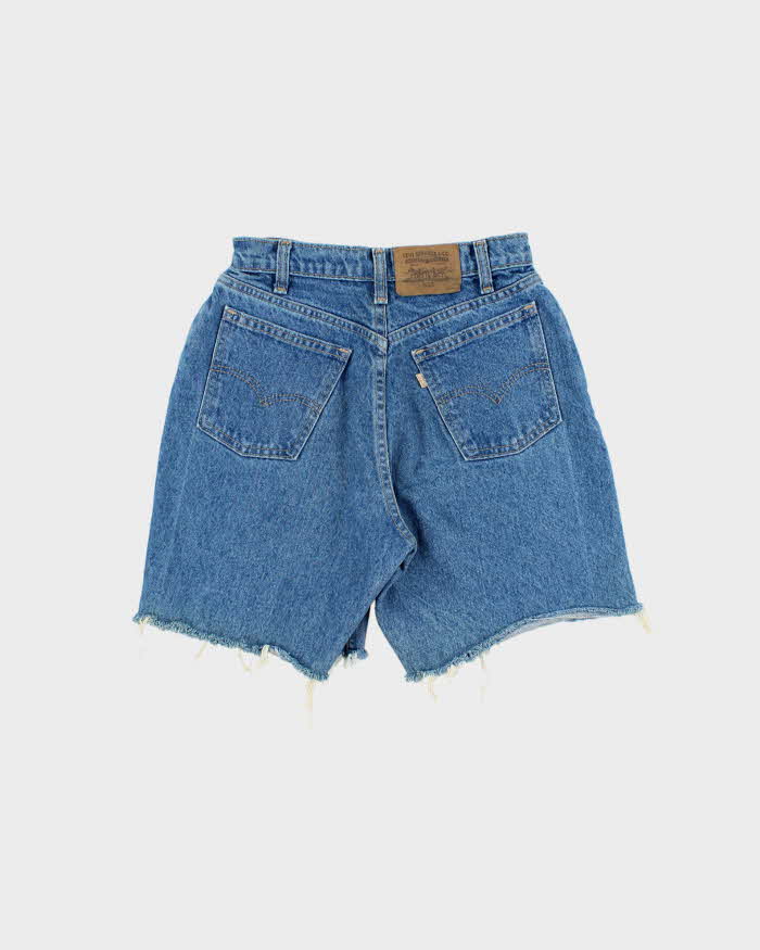 Vintage 1996 Levi's 633 White Tab Made In USA Women's High Waisted Denim Shorts - W26