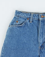 Vintage 1996 Levi's 633 White Tab Made In USA Women's High Waisted Denim Shorts - W26