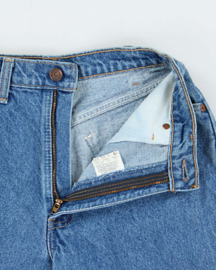 Vintage 1996 Levi's 633 White Tab Made In USA Women's High Waisted Denim Shorts - W26