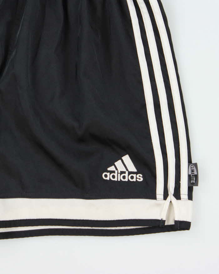 Vintage Y2K 00s Adidas ClimaLite Women's High Waisted Mini Active Shorts - M