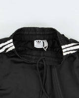 Vintage Adidas Originals Women's High Waisted Satin Shell Mini Shorts - XS