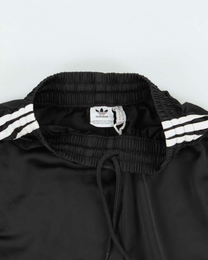 Vintage Adidas Originals Women's High Waisted Satin Shell Mini Shorts - XS
