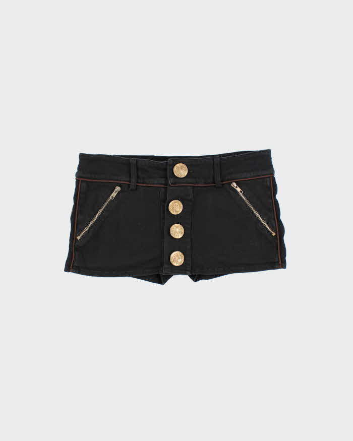 Vintage Y2k 00s D.I.A Eyelet Micro Skort - S