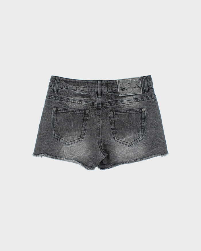 Vintage Y2k 00s The Vintage Standard Studded Denim Shorts - XS