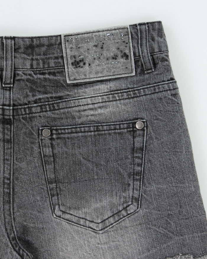 Vintage Y2k 00s The Vintage Standard Studded Denim Shorts - XS