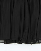 Vintage 1990s Mario Serrani Lined Mesh Floaty Skirt - M