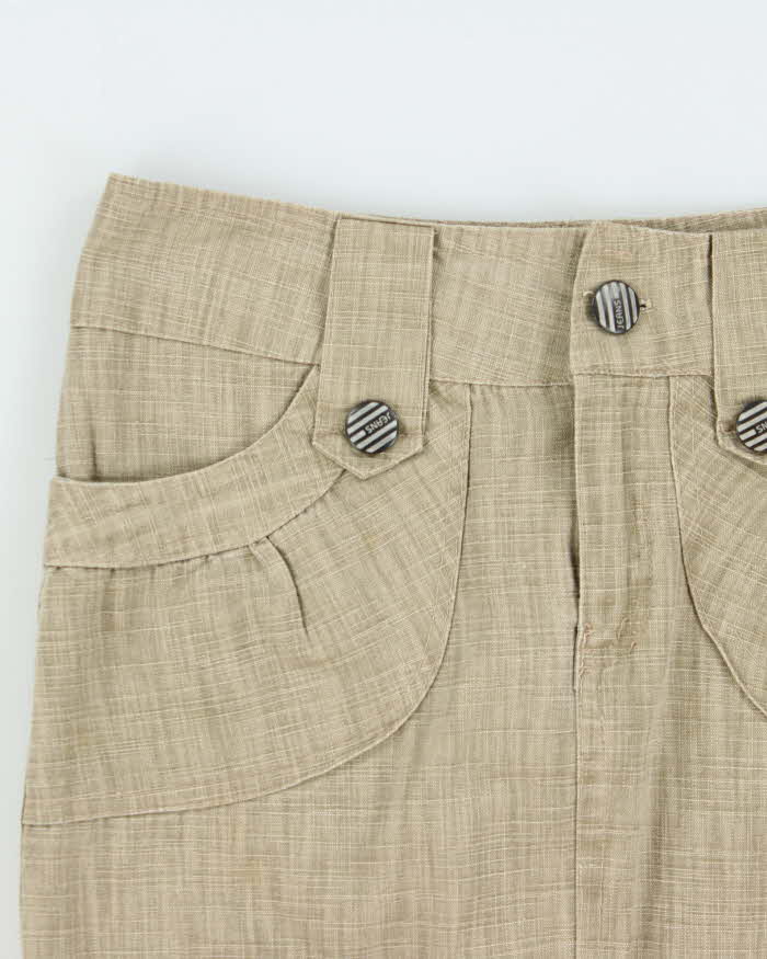 Vintage Y2k 2000s Kue Jia Ni Jeans Mini Skirt - XS