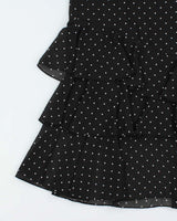 Vintage 2000s Suzy Polka Dot Ruffle Skirt - S
