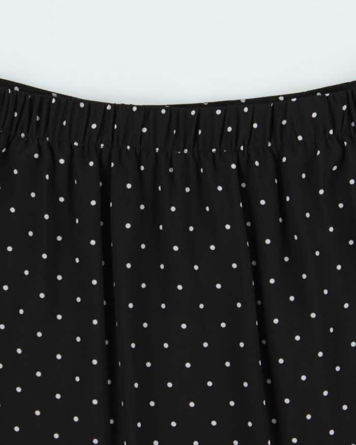 Vintage 2000s Suzy Polka Dot Ruffle Skirt - S