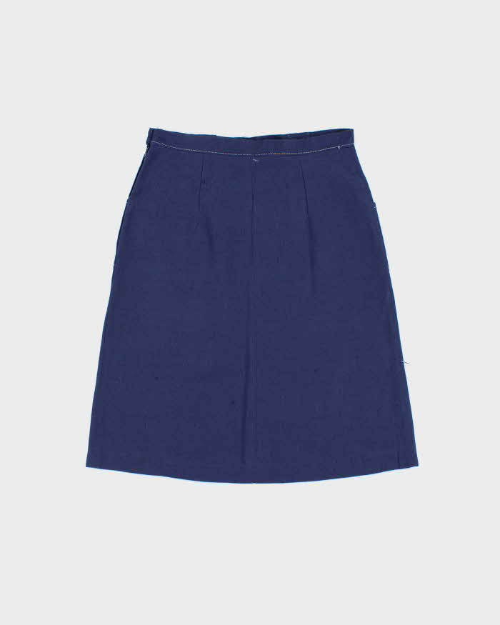 DSWT 1970s  Di Lusso Premiere Italy Contrast Stitch Skirt - XS