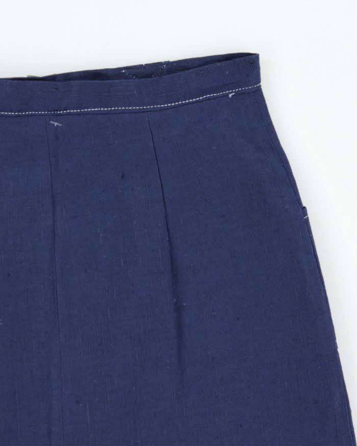 DSWT 1970s  Di Lusso Premiere Italy Contrast Stitch Skirt - XS