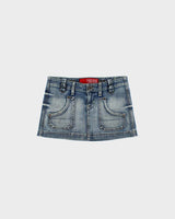 Vintage Y2k 2000s Guess Jeans Denim Mini Skirt - XS