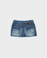 Vintage Y2k 2000s Diesel Denim Mini Skirt - XS