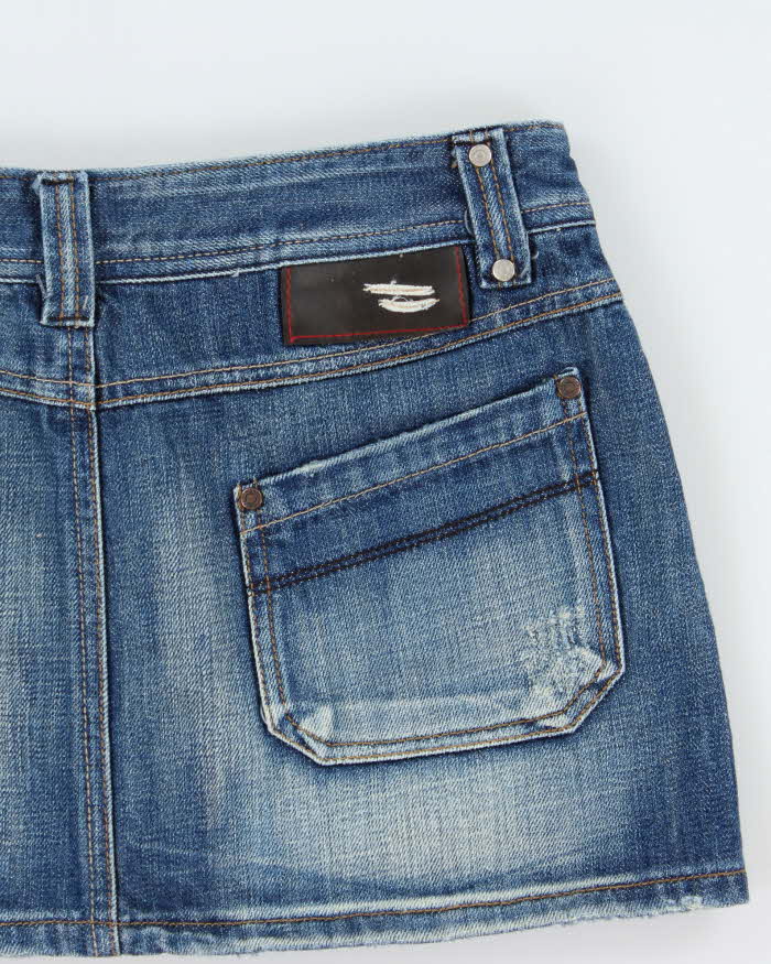 Vintage Y2k 2000s Diesel Denim Mini Skirt - XS