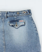 Vintage Y2k 2000s Guess Denim Mini Skirt - XS