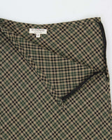Vintage 1990s Le Chateau Checked Maxi Skirt - S