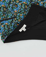 Coach 1941 S/S 2016 Floral Silk Patchwork Applique Skirt - XXS