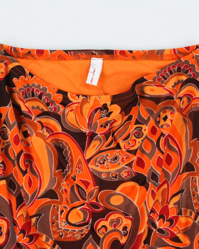 Vintage 1990s Suzy Shier Paisley Midi Skirt - XS