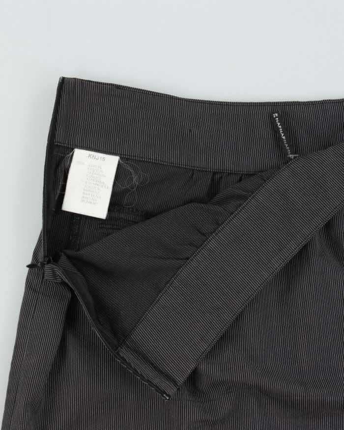 Vintage Y2k 2000s NAFNAF Pinstripe Mini Skirt - M