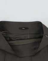 Vintage Hugo Boss Wool Split Pleat Skirt - S