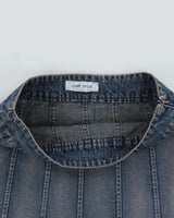 Vintage Y2k 2000s Love field Frayed Denim Skirt - XS