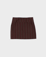Vintage Y2k 2000s Le Chateau Pin Strip Mini Skirt - XS