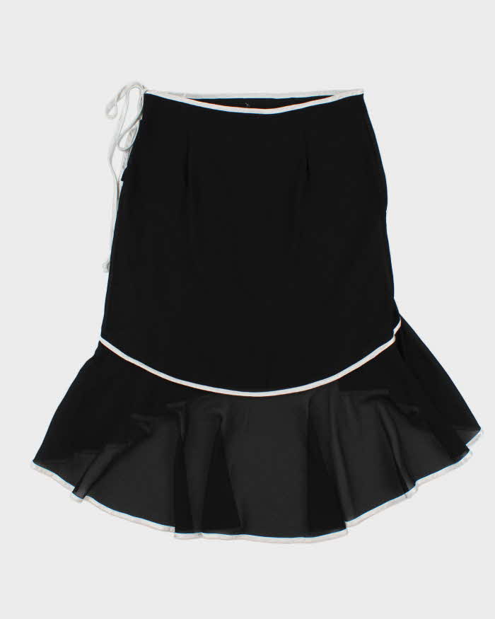 Vintage 1990s A.Wear Wrap Style Ribbon trim Skirt - S