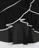 Vintage 1990s A.Wear Wrap Style Ribbon trim Skirt - S