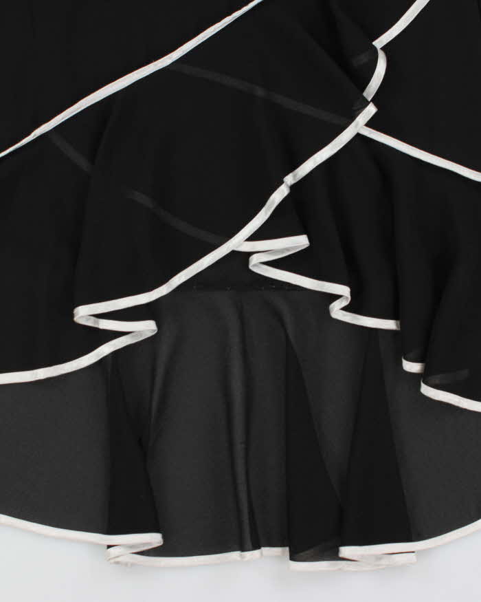Vintage 1990s A.Wear Wrap Style Ribbon trim Skirt - S