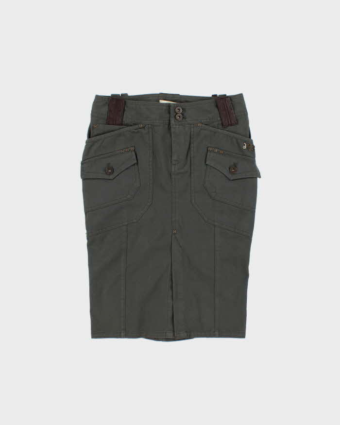 Vintage 2000s Diesel Cargo Style Pencil Skirt - XS