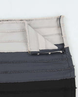 Vintage Y2k 2000s Bebe Ombre Tiered Raw Edge Mini Skirt - S
