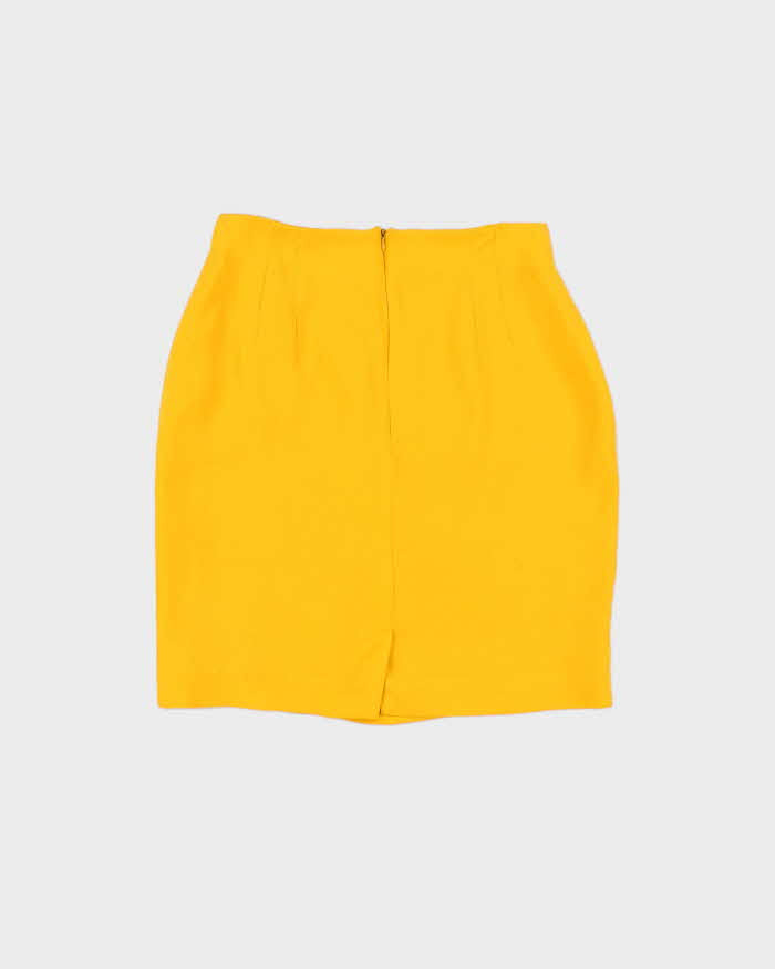 Vintage 1990s Jones New York Silk Pencil Skirt - XS