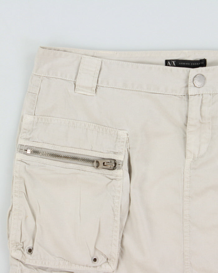 Vintage Y2K 2000s Armani Exchange Cargo Mini Skirt - S