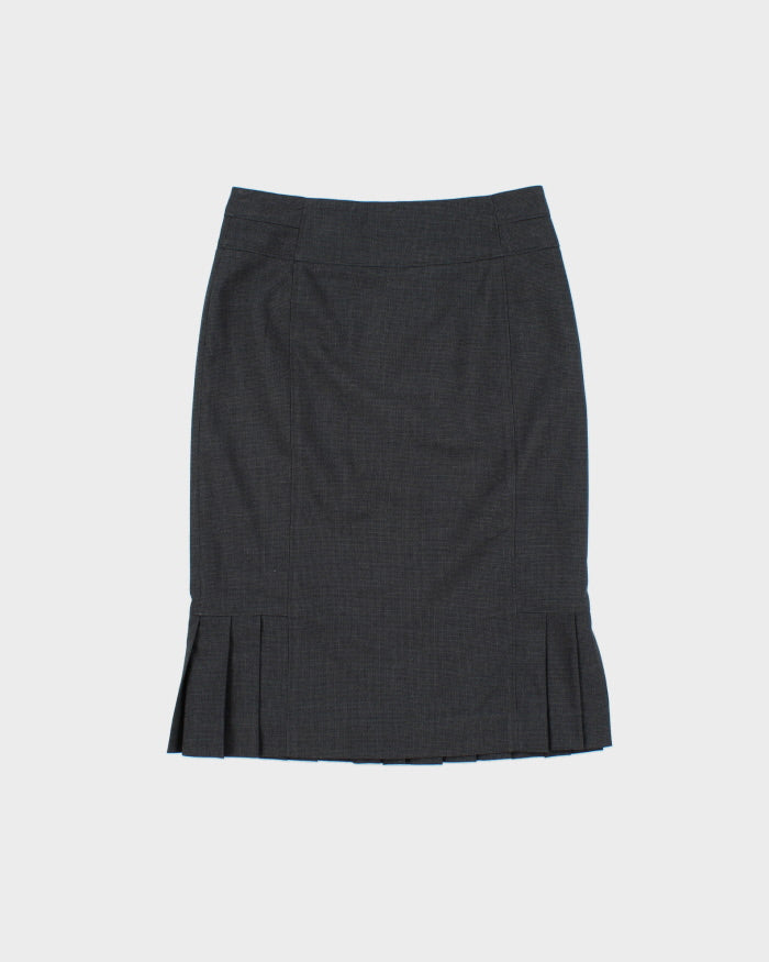 Vintage 2000s Mexx Pleated Hem Pencil Skirt -