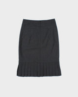 Vintage 2000s Mexx Pleated Hem Pencil Skirt -