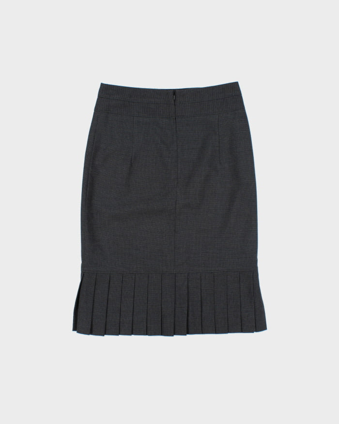 Vintage 2000s Mexx Pleated Hem Pencil Skirt -