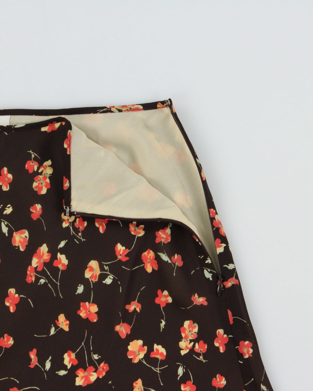 Vintage 1990s Ann Taylor Floral Floaty Skirt - XS