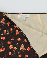 Vintage 1990s Ann Taylor Floral Floaty Skirt - XS