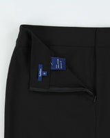 Vintage 1990s Reitmans Embroidered Mini Side Split Skirt - S