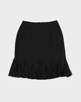 Vintage 1990s JS Collections Flounce Hem Skirt - S