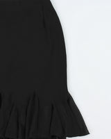 Vintage 1990s JS Collections Flounce Hem Skirt - S