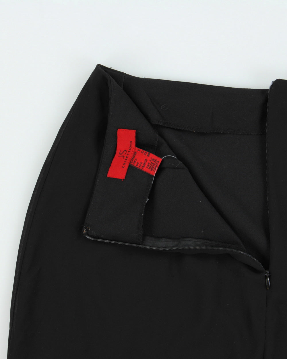 Vintage 1990s JS Collections Flounce Hem Skirt - S