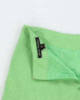 Vintage Sandra Angelozzi Linen Blend Skirt - S